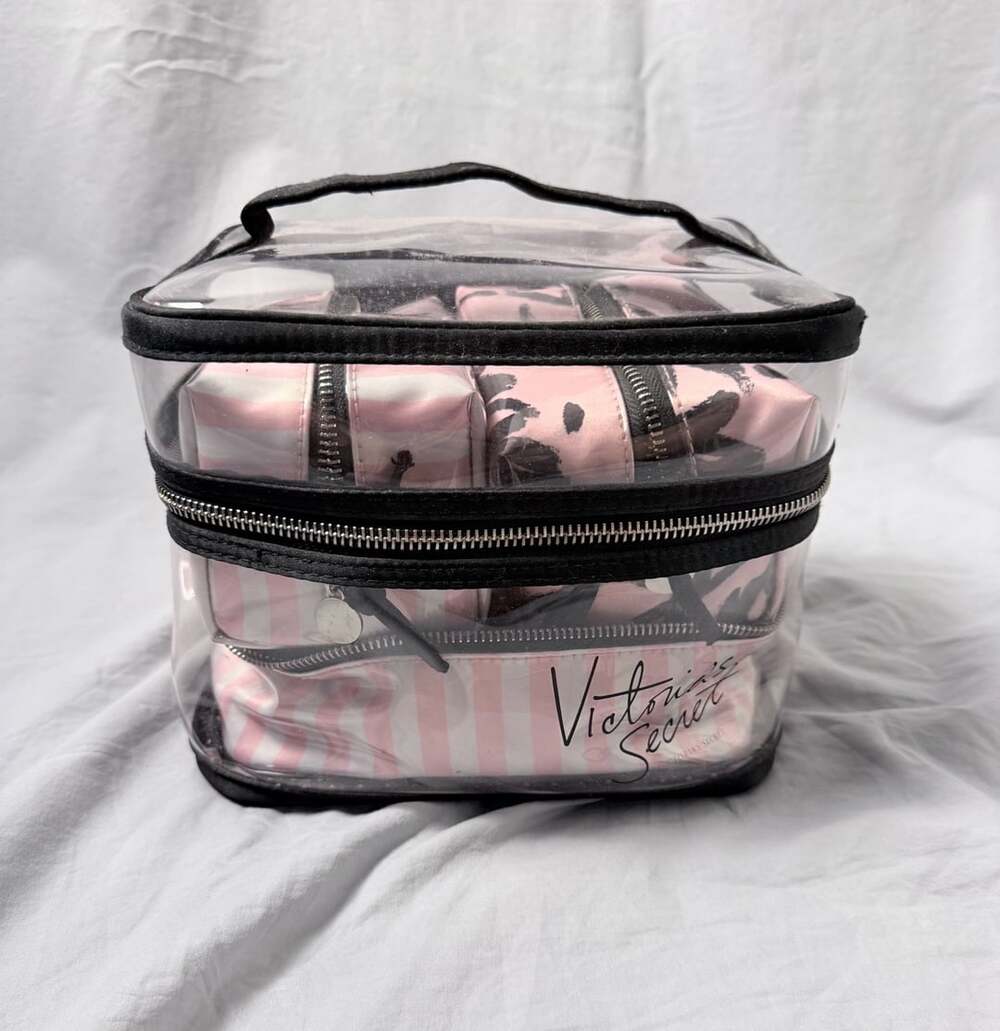 Victoria's Secret 4-in-1 Train Cosmetic Case -From the 2000s :)